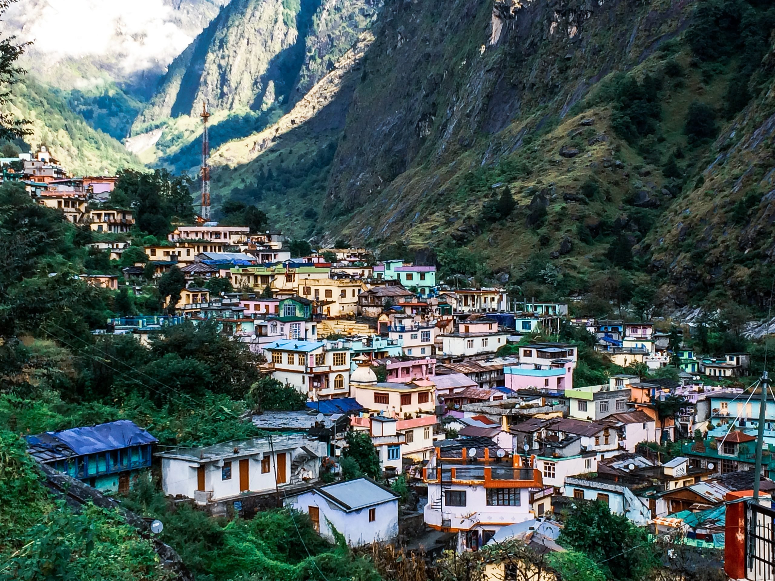 Joshimath, a hilly town in the Chamoli district of Uttarakhand