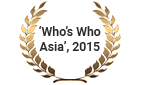 Featured ‘Who’s Who Asia’, 2015