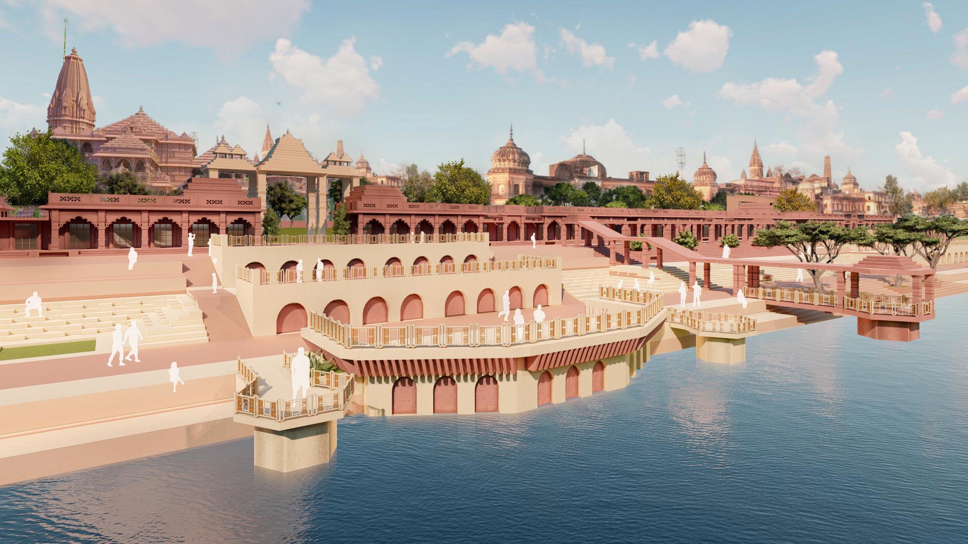 Saryu Riverfront Development, Ayodhya by CP Kukreja Architects 