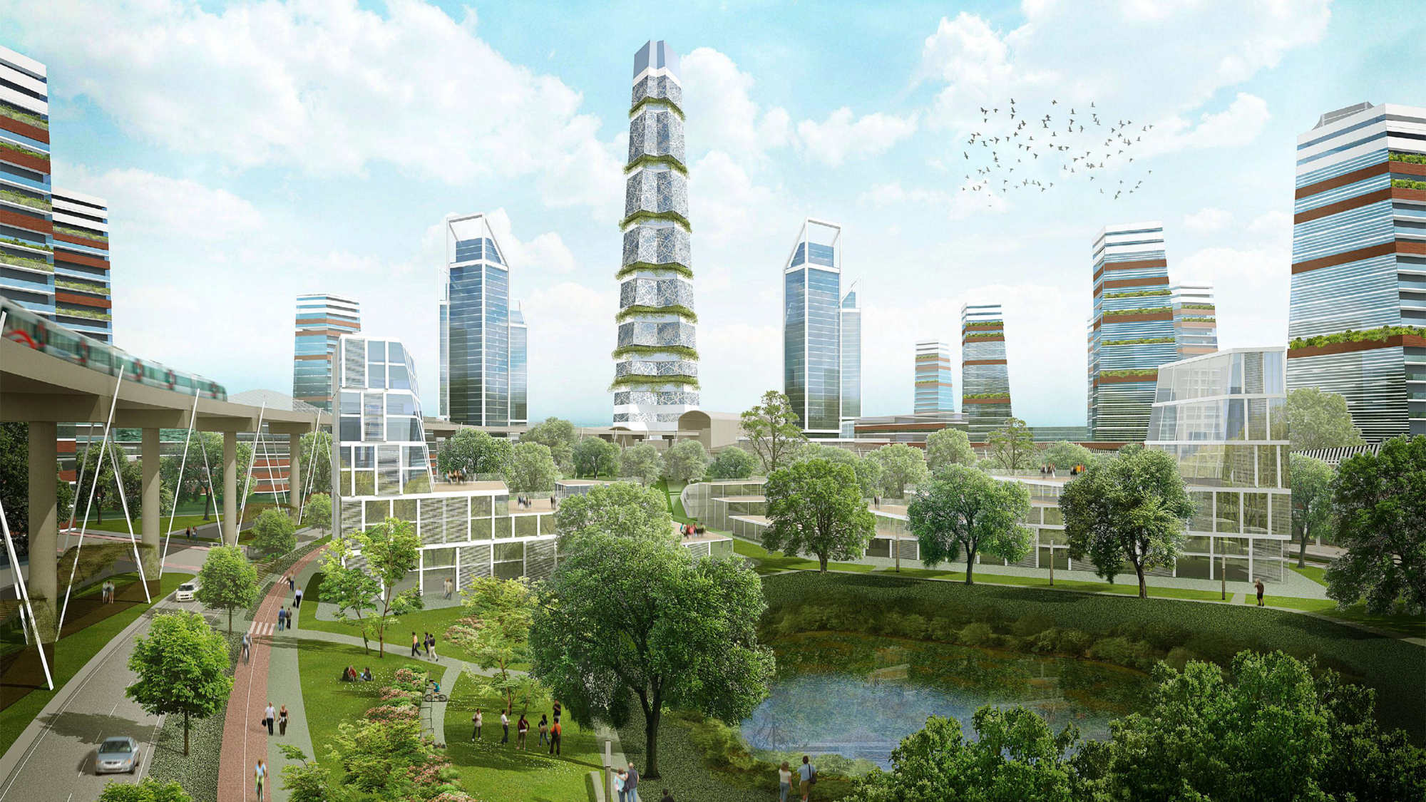 High Rise Developments to Open Up Space in Cities